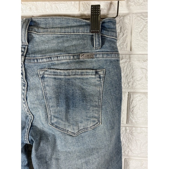 KanCan Distressed Skinny Jeans Women's Size‎ 24 Ripped Denim Blue - Picture 4 of 11
